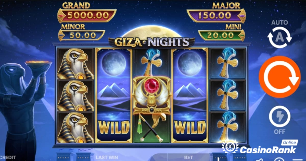Playson gre na egipčansko potovanje z Giza Nights: Hold and Win